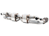 AWE Performance Exhaust and High-Flow Cat Sections for Porsche 991 Turbo - Stock Tips - Primary